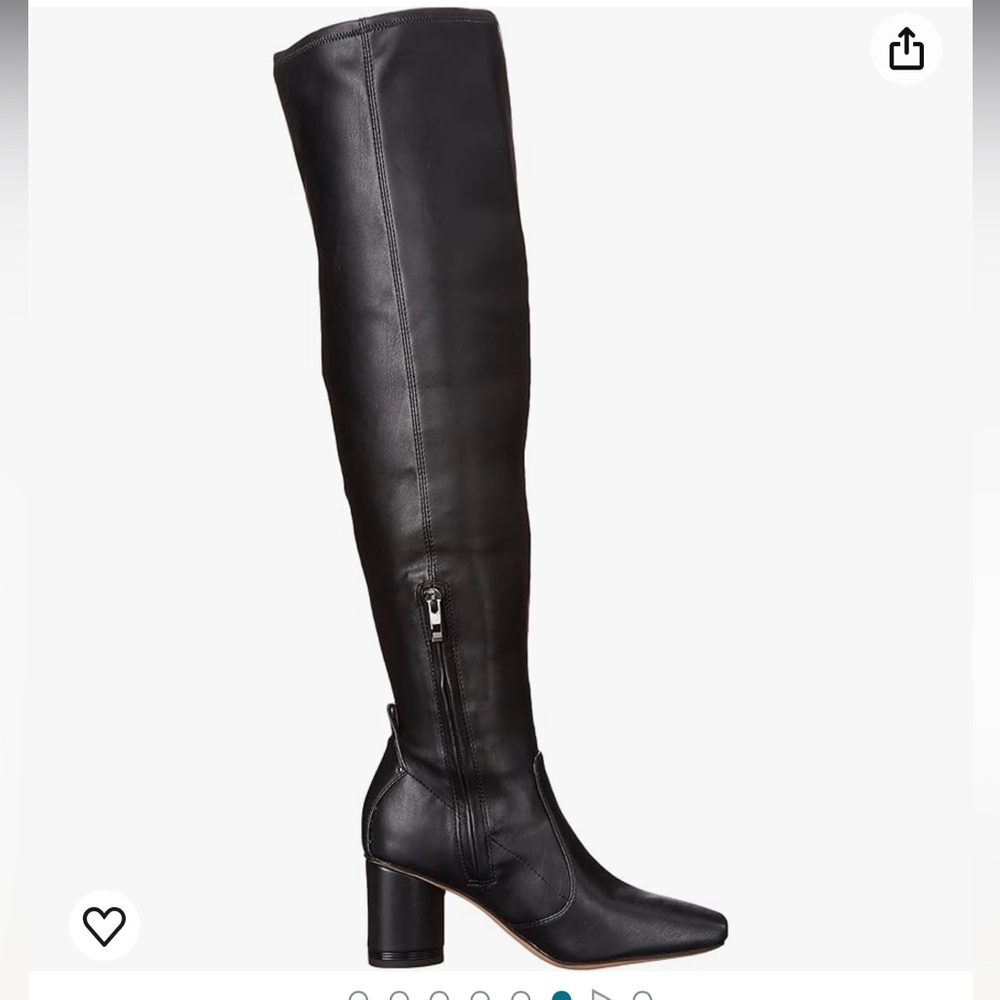 Franco Sarto Pisa Wide Calf Over the Knee Boots - Picture 4 of 14
